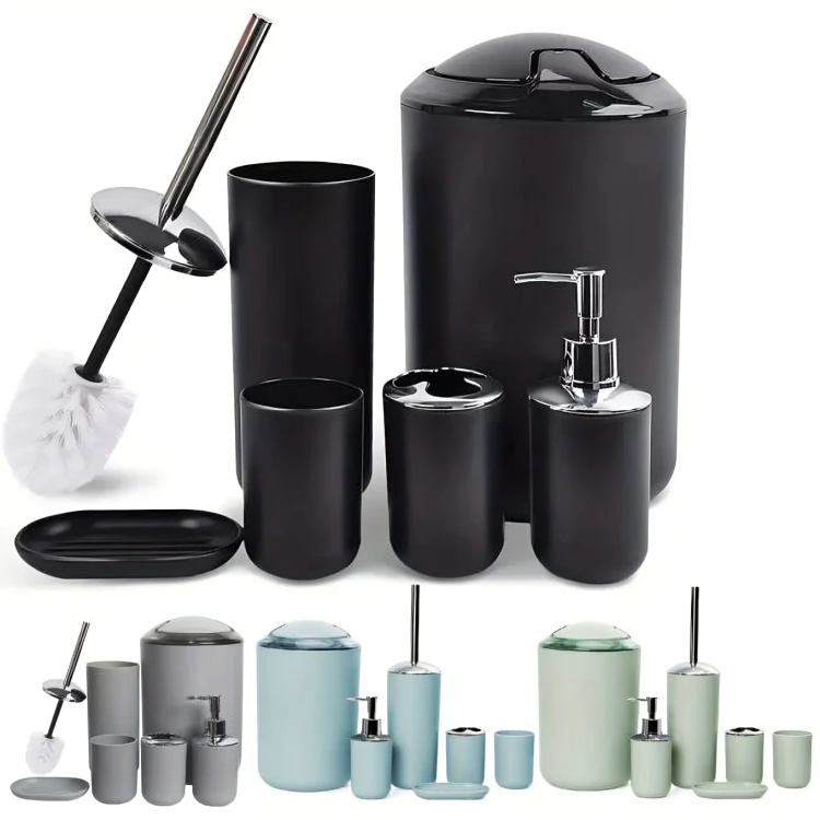 Set de utensilios de Baño X6