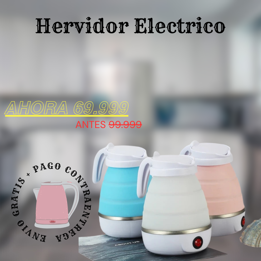 Hervidor Plegable Eléctrico