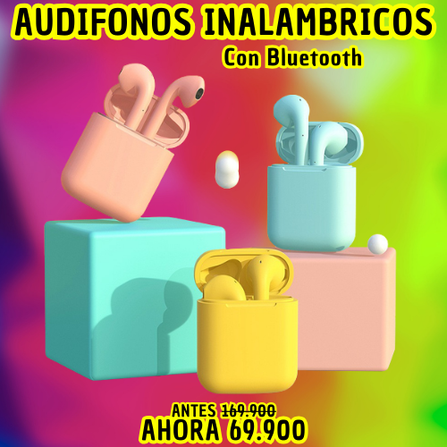 Audifonos Inalambricos Con Bluetooth