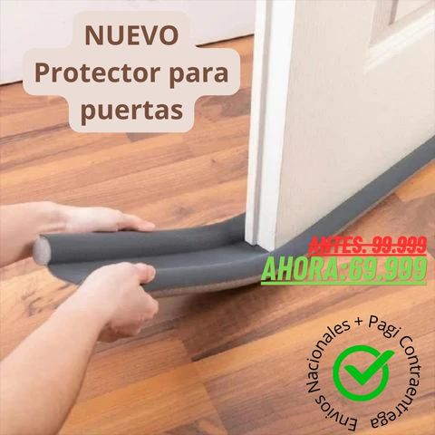 Aislante Protector de Goma para Puertas