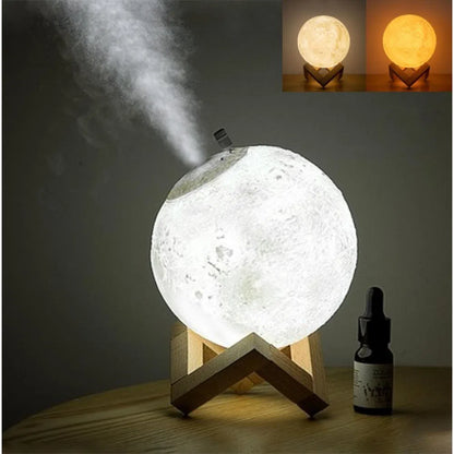 Lámpara y Humidificador de Luna